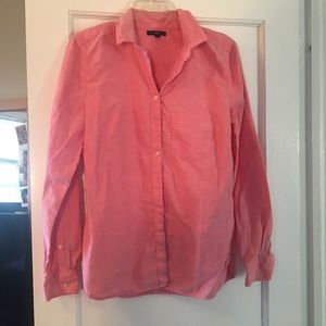GAP Salmon Button Down Cotton Shirt (W medium)